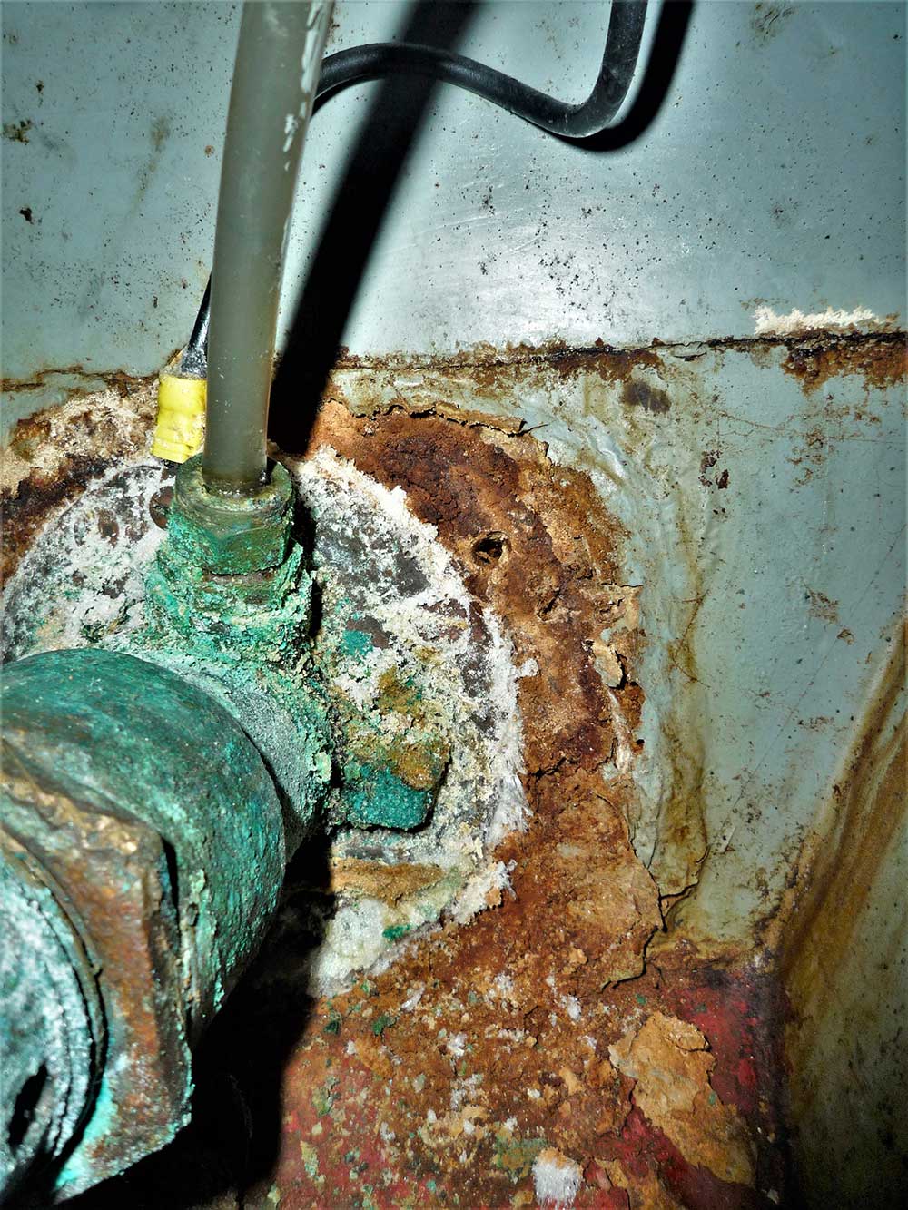 anode stern ngear damage